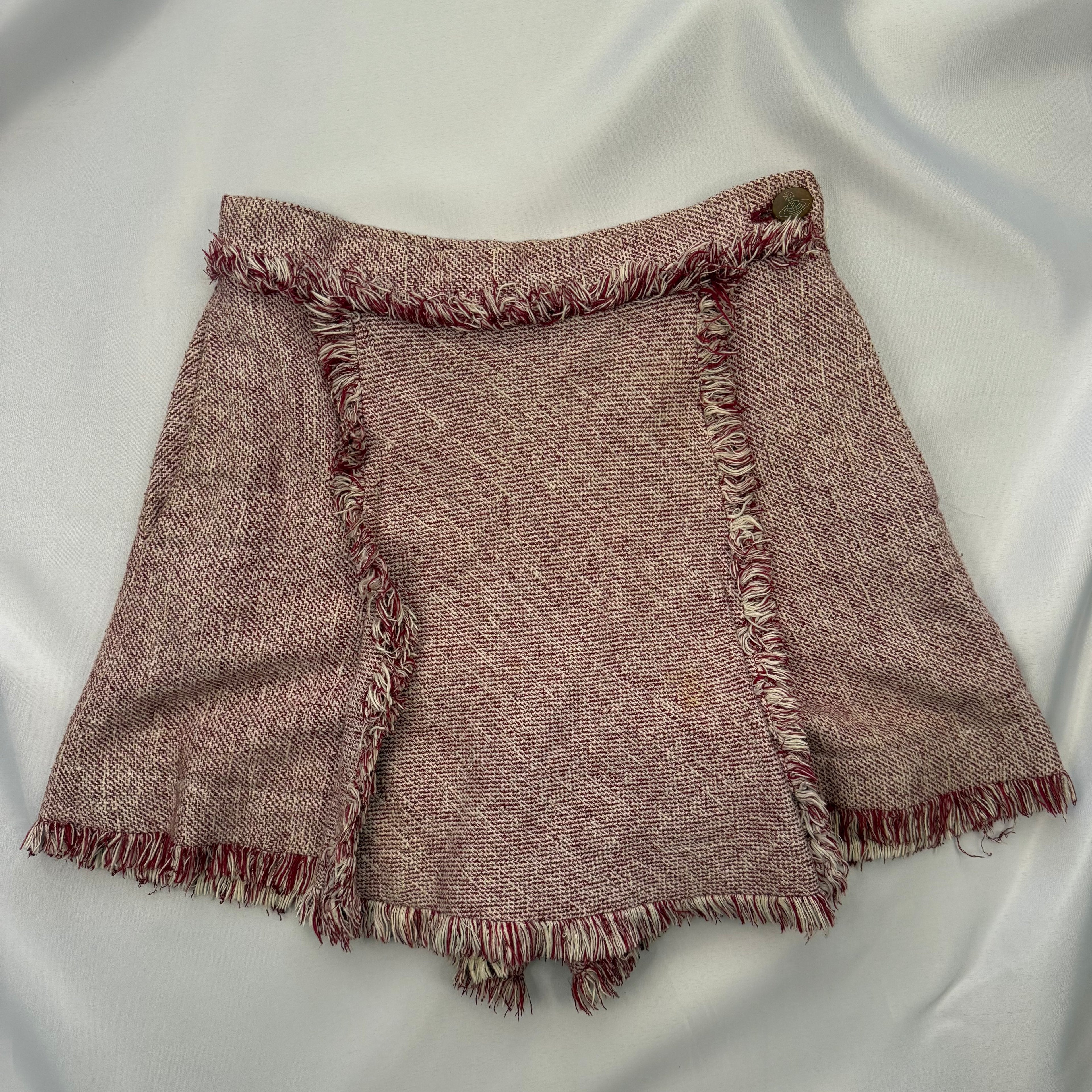 WOWENS VIVIENNE WESTWOOD RED LABEL TWEED SKORT