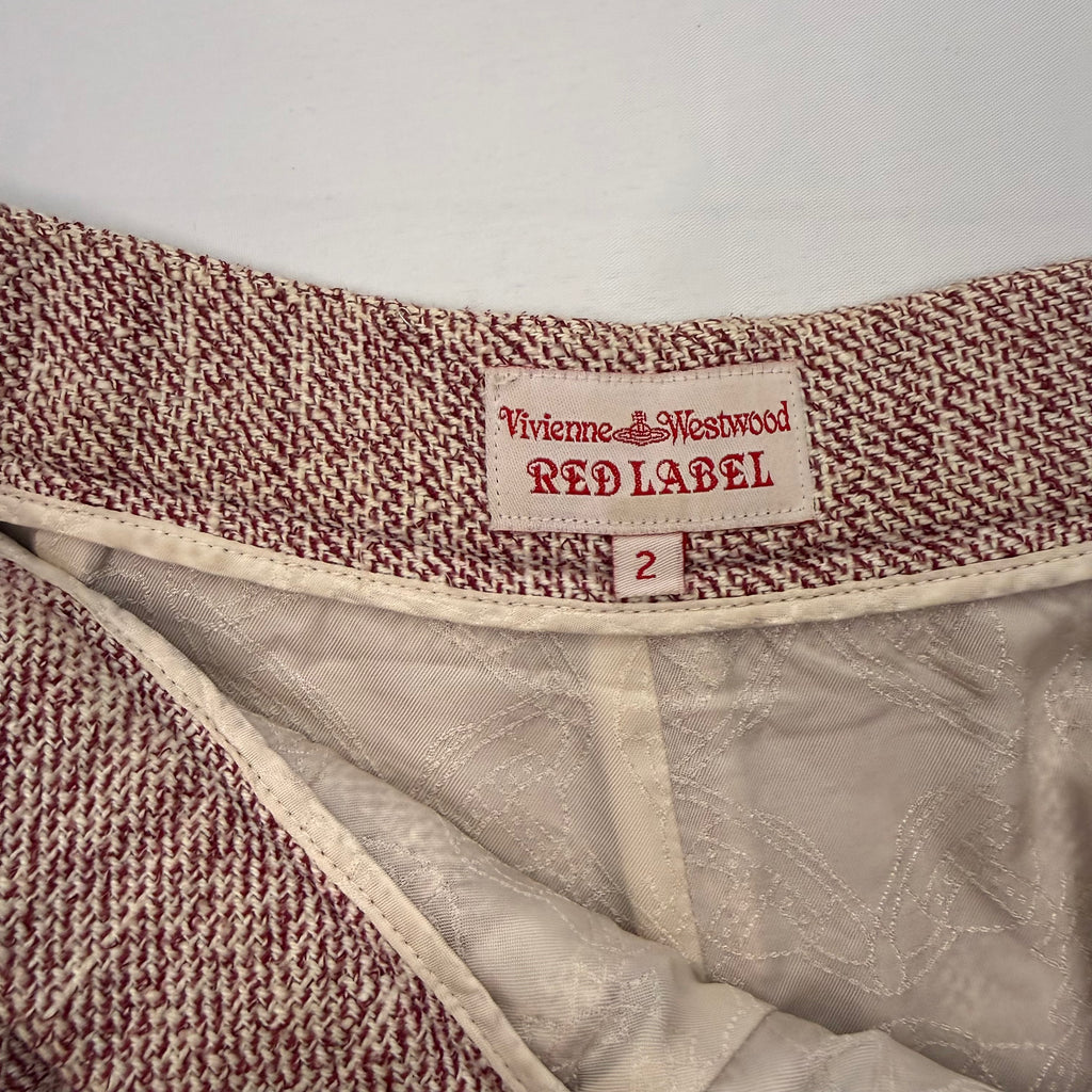 WOWENS VIVIENNE WESTWOOD RED LABEL TWEED SKORT