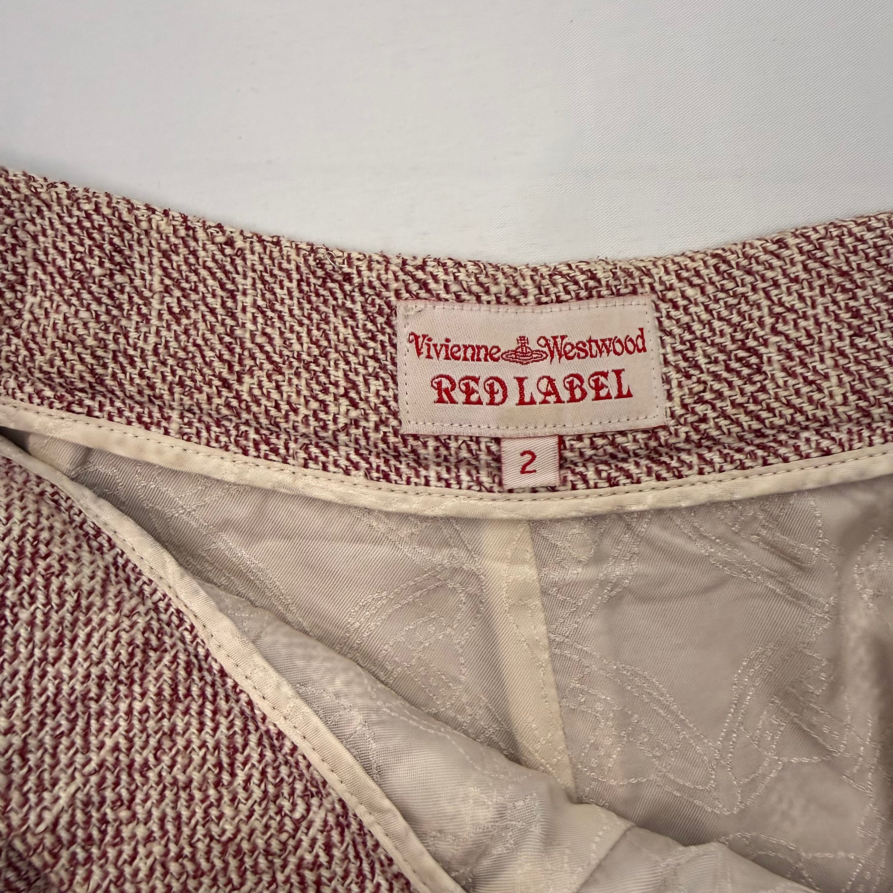 WOWENS VIVIENNE WESTWOOD RED LABEL TWEED SKORT