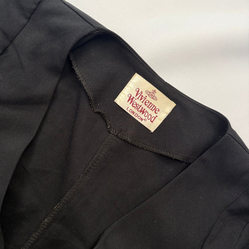 WOMENS VINTAGE VIVIENNE WESTWOOD TAILORED CROPPED BLAZER JACKET