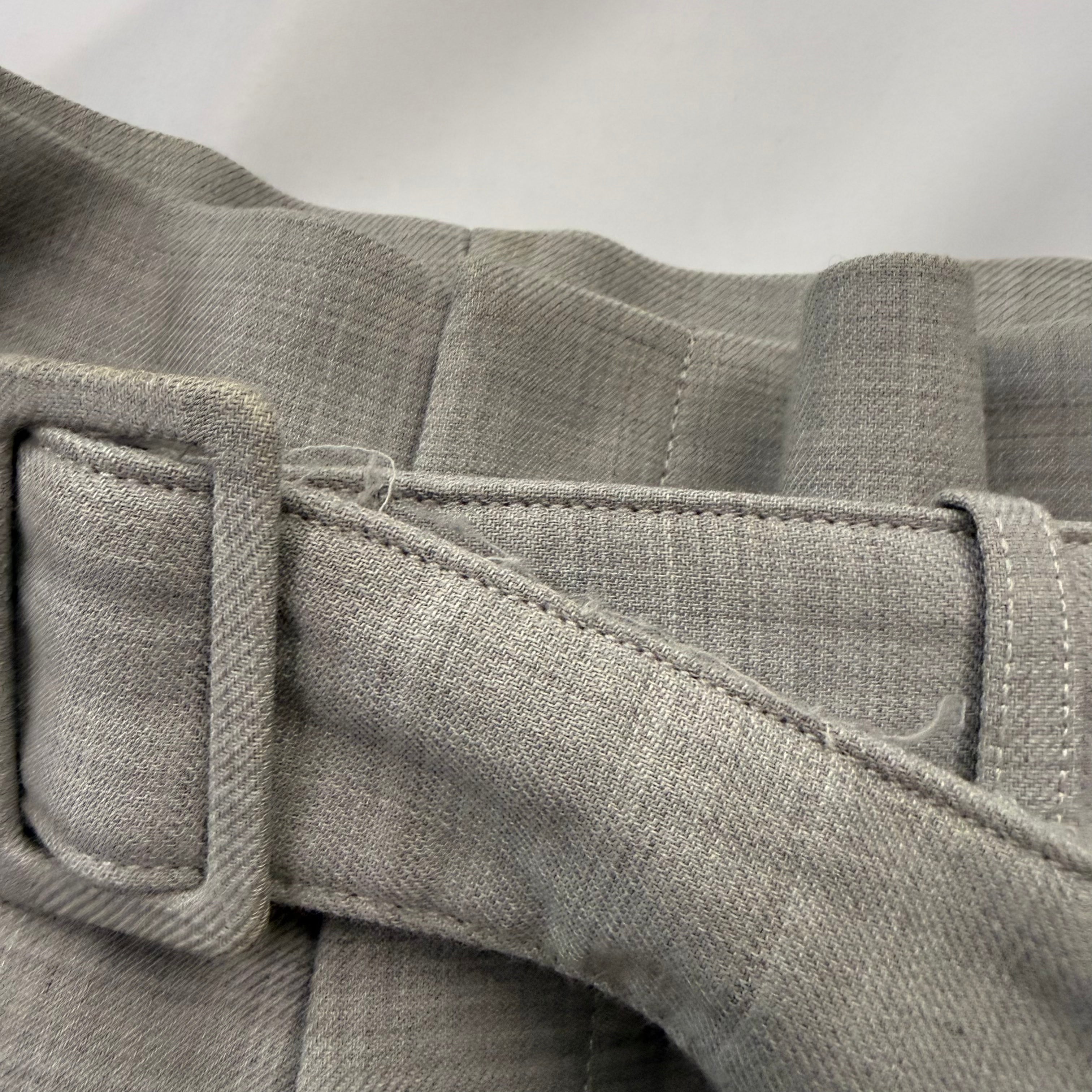 MAISON MARGIELA MM6 A/W21 PAPER-BAG-WAIST TROUSERS