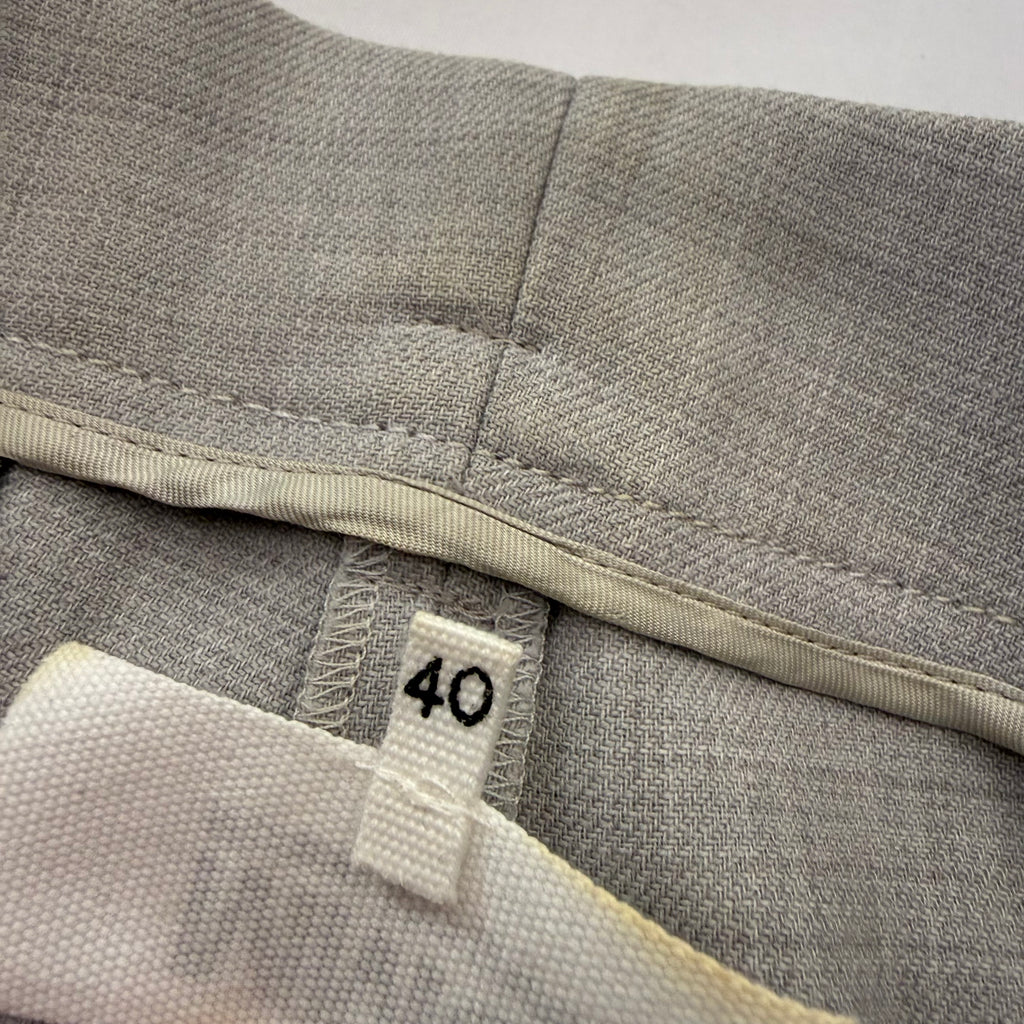 MAISON MARGIELA MM6 A/W21 PAPER-BAG-WAIST TROUSERS