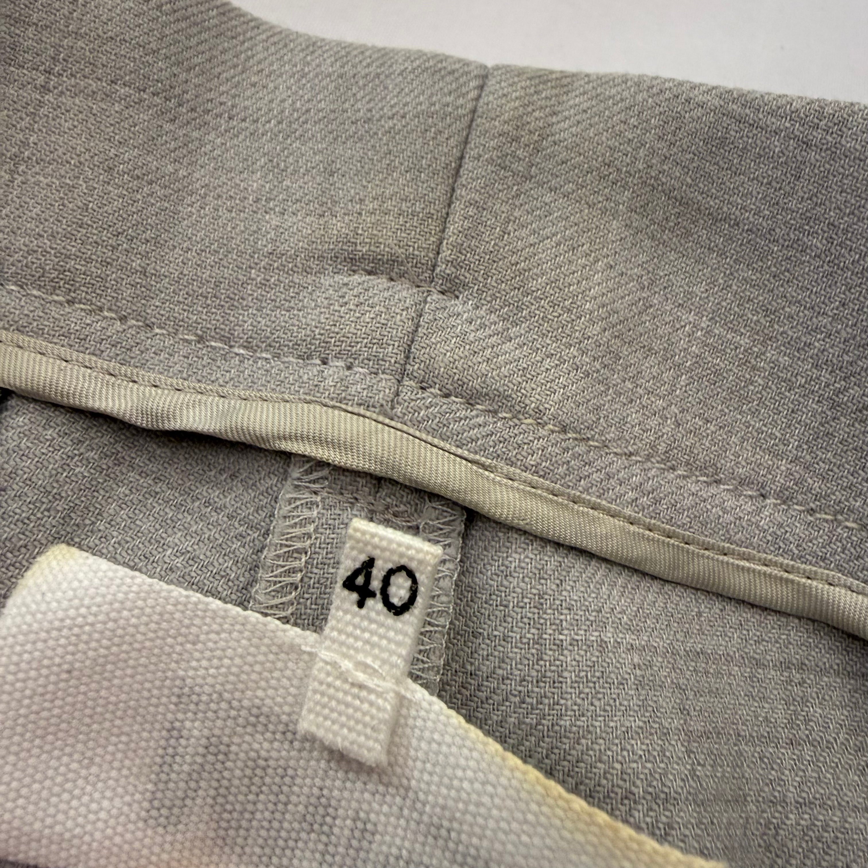 MAISON MARGIELA MM6 A/W21 PAPER-BAG-WAIST TROUSERS