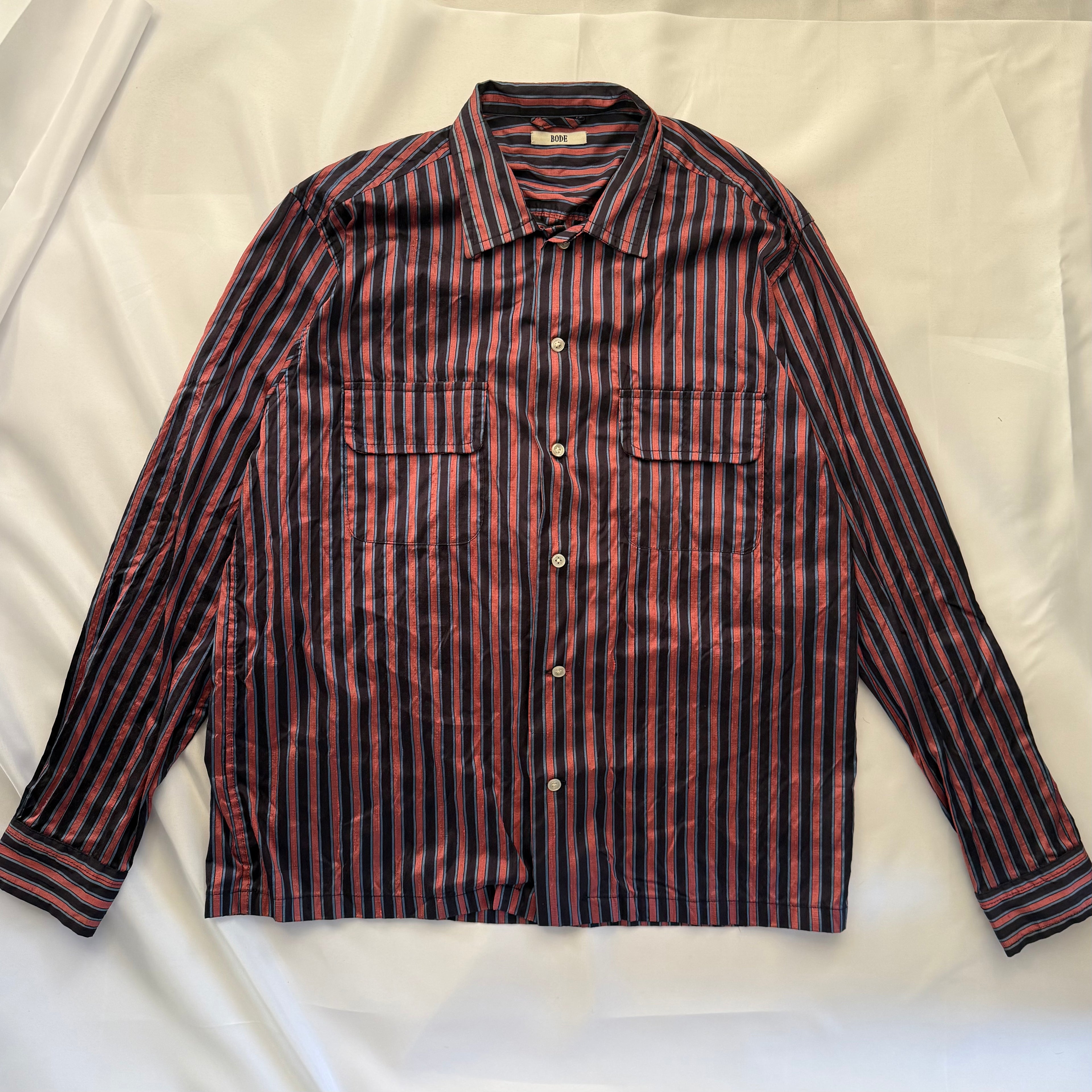 MENS BODE SILK BUTTON-UP SHIRT