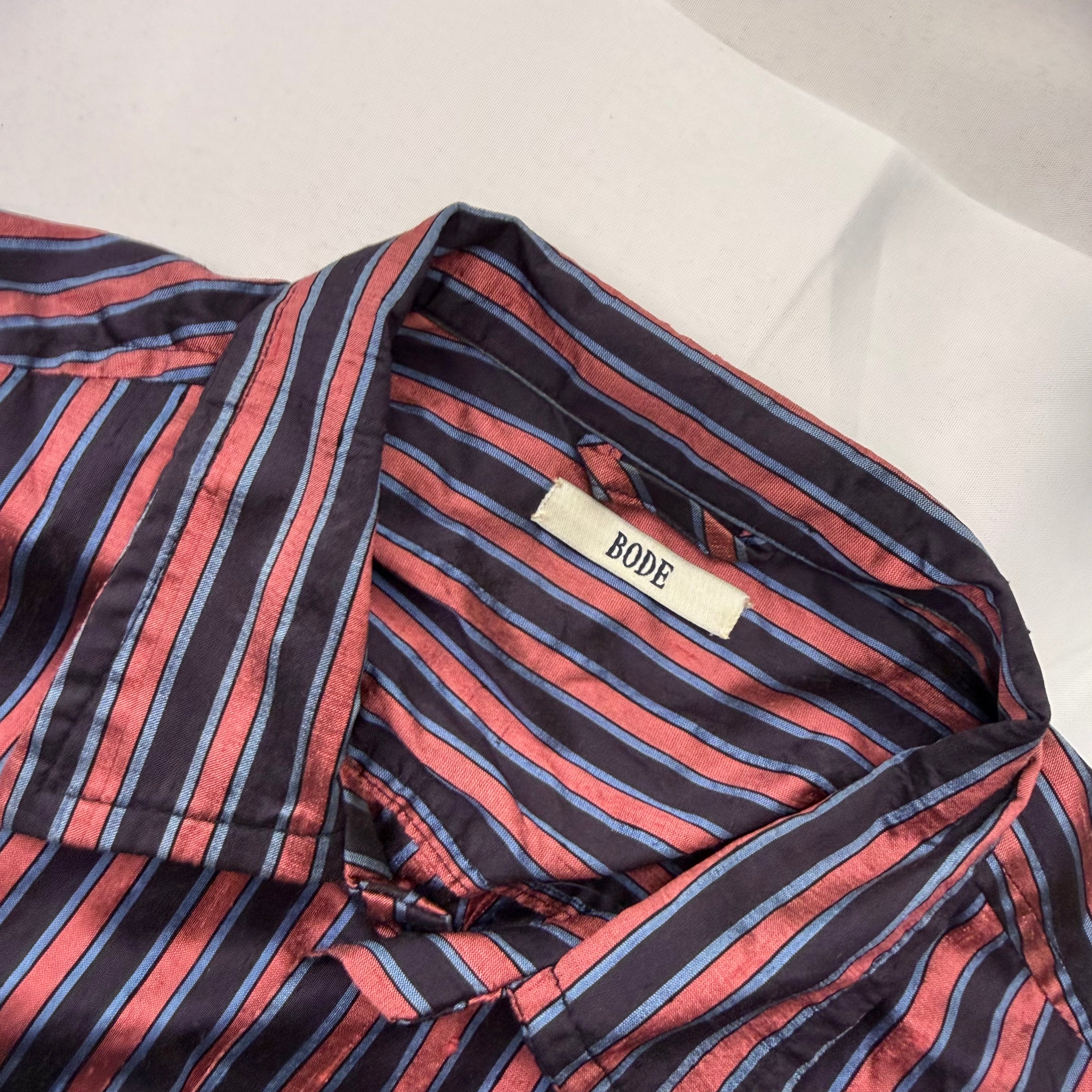 MENS BODE SILK BUTTON-UP SHIRT