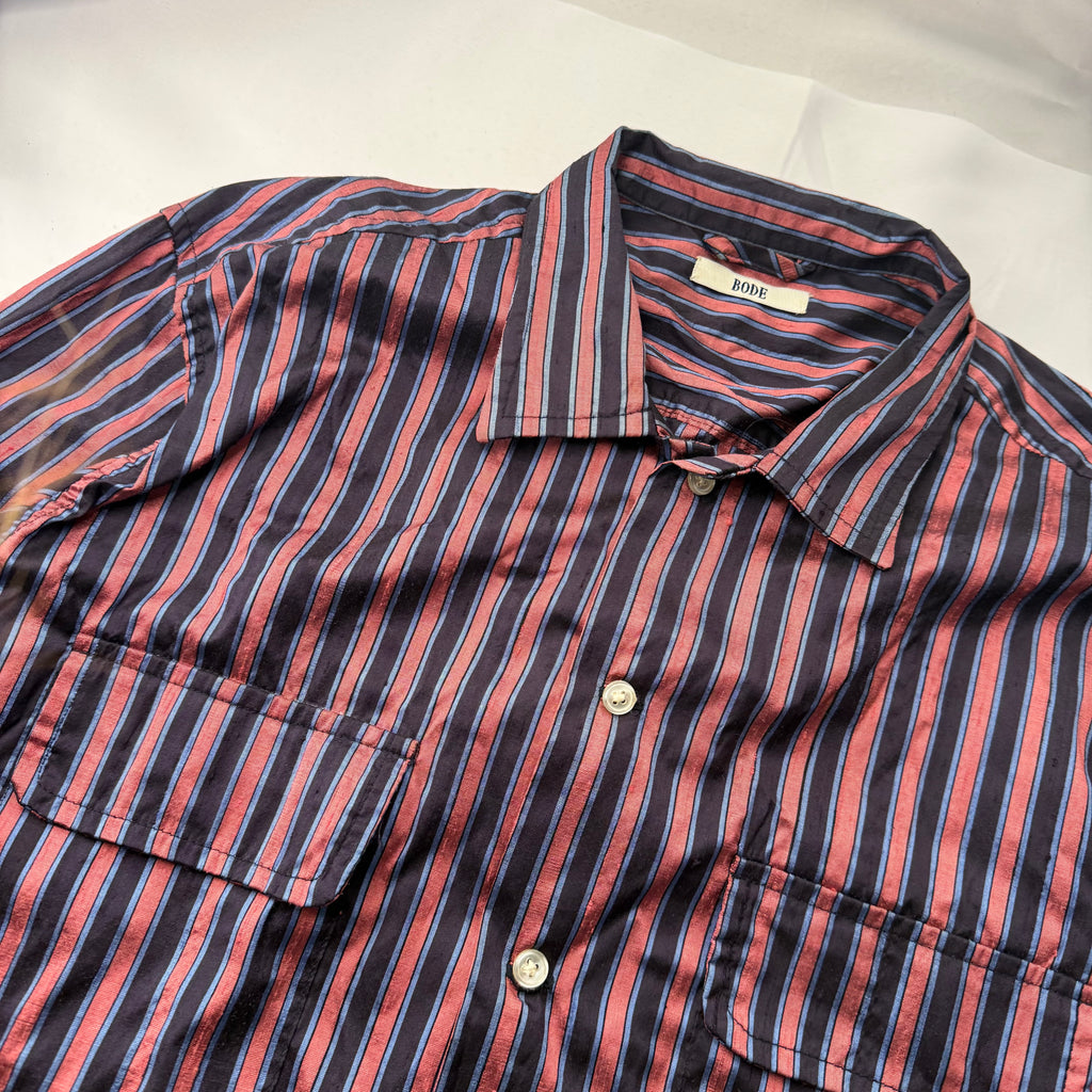 MENS BODE SILK BUTTON-UP SHIRT