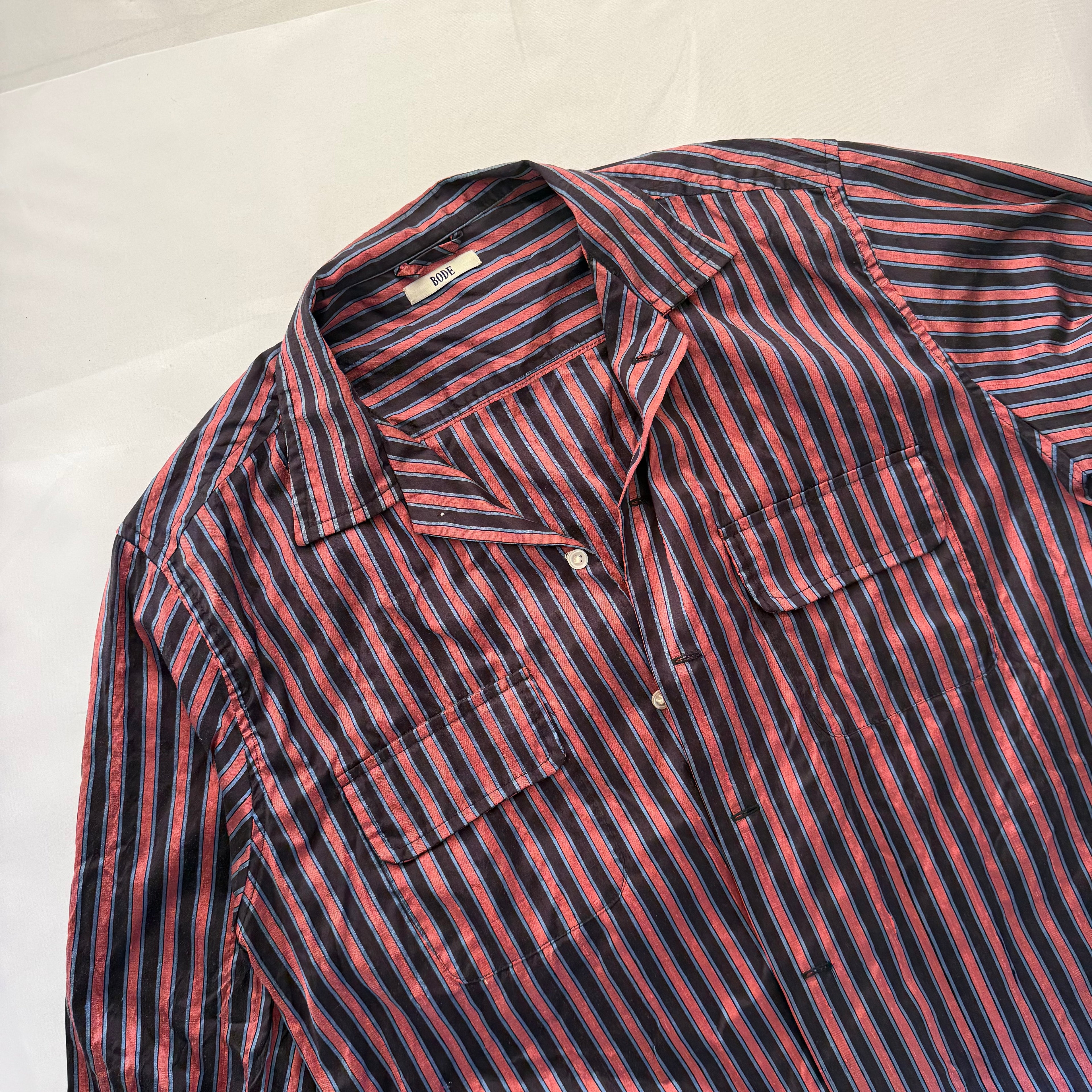 MENS BODE SILK BUTTON-UP SHIRT